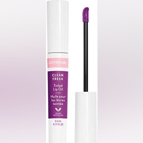 NWT COVERGIRL CLEAN FRESH TINTED LIP OIL N°150 SOUR GRAPES! BUY 2 FOR $10! - Picture 2 of 16